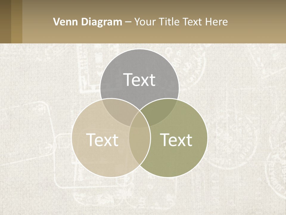 A Wall With A Lot Of Stamps On It PowerPoint Template