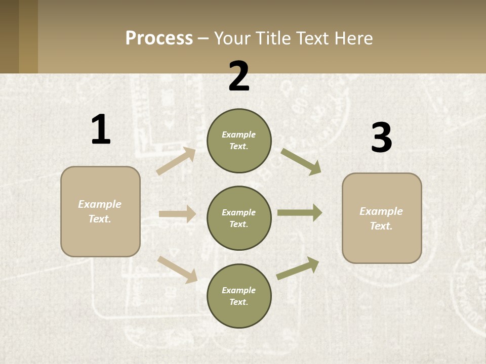 A Wall With A Lot Of Stamps On It PowerPoint Template