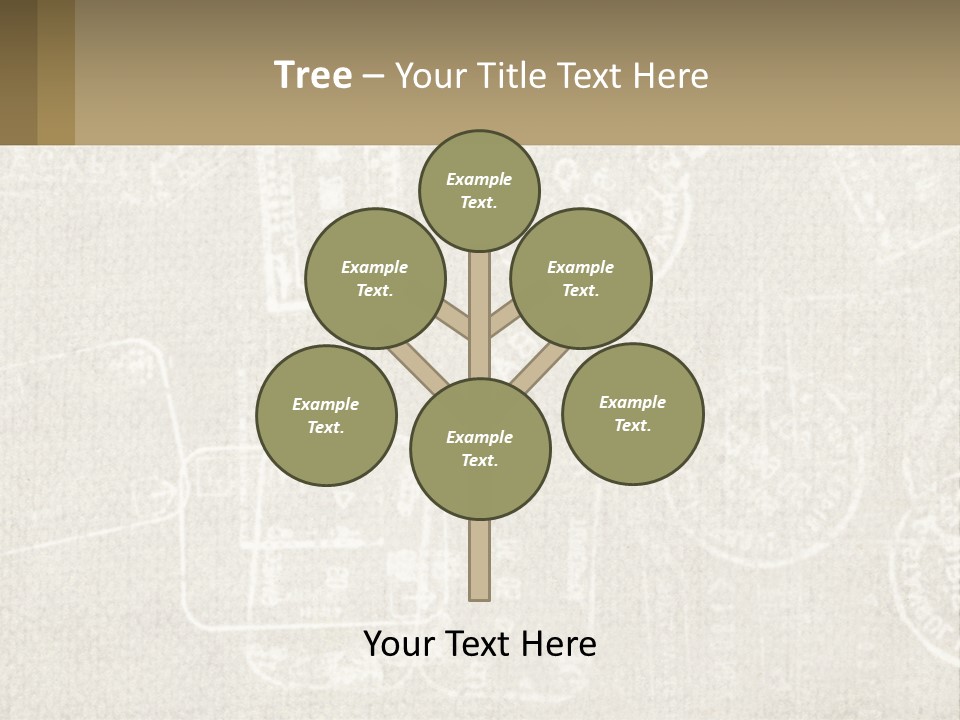 A Wall With A Lot Of Stamps On It PowerPoint Template