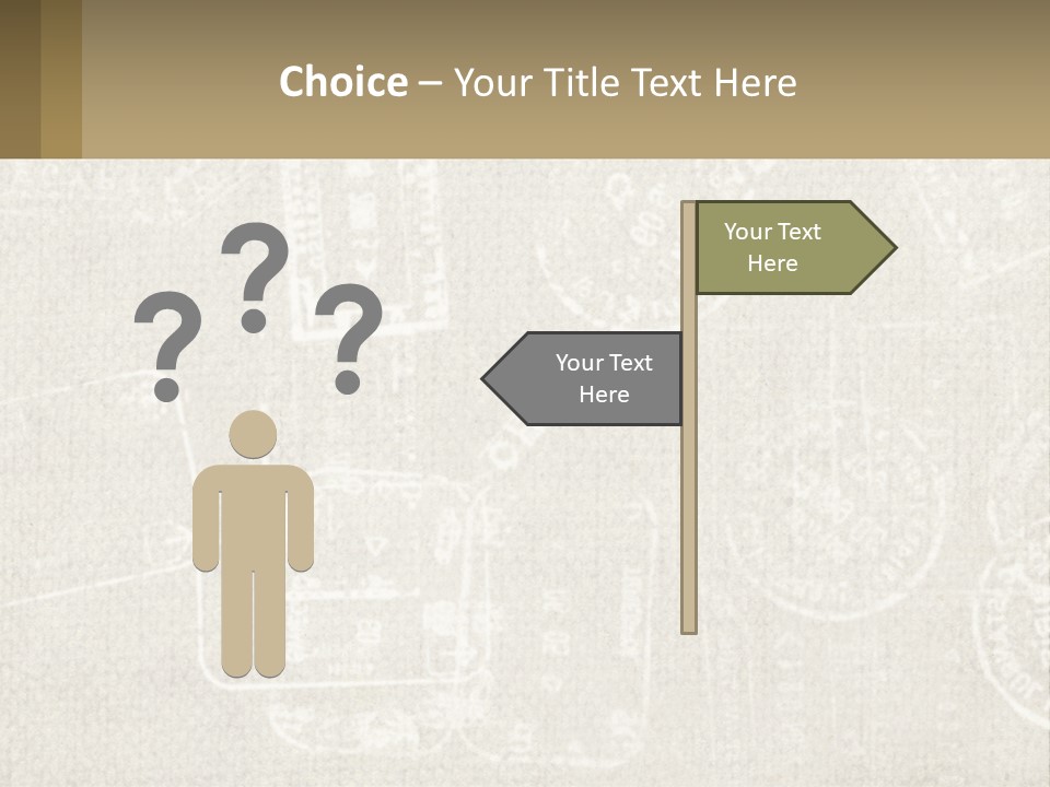 A Wall With A Lot Of Stamps On It PowerPoint Template