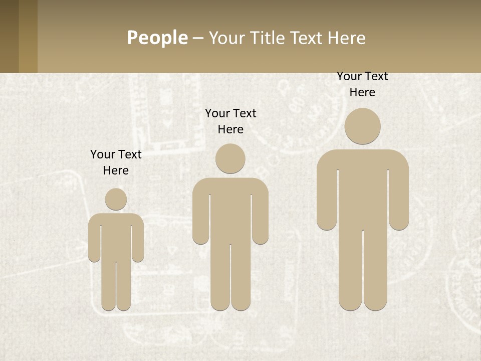 A Wall With A Lot Of Stamps On It PowerPoint Template