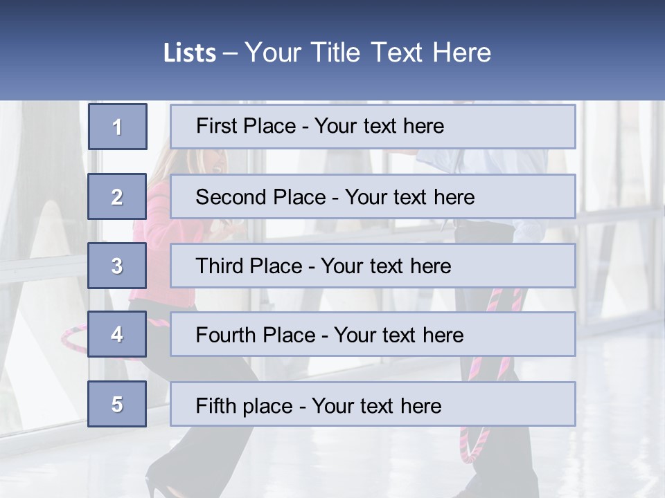 A Man And A Woman Playing With A Rope PowerPoint Template