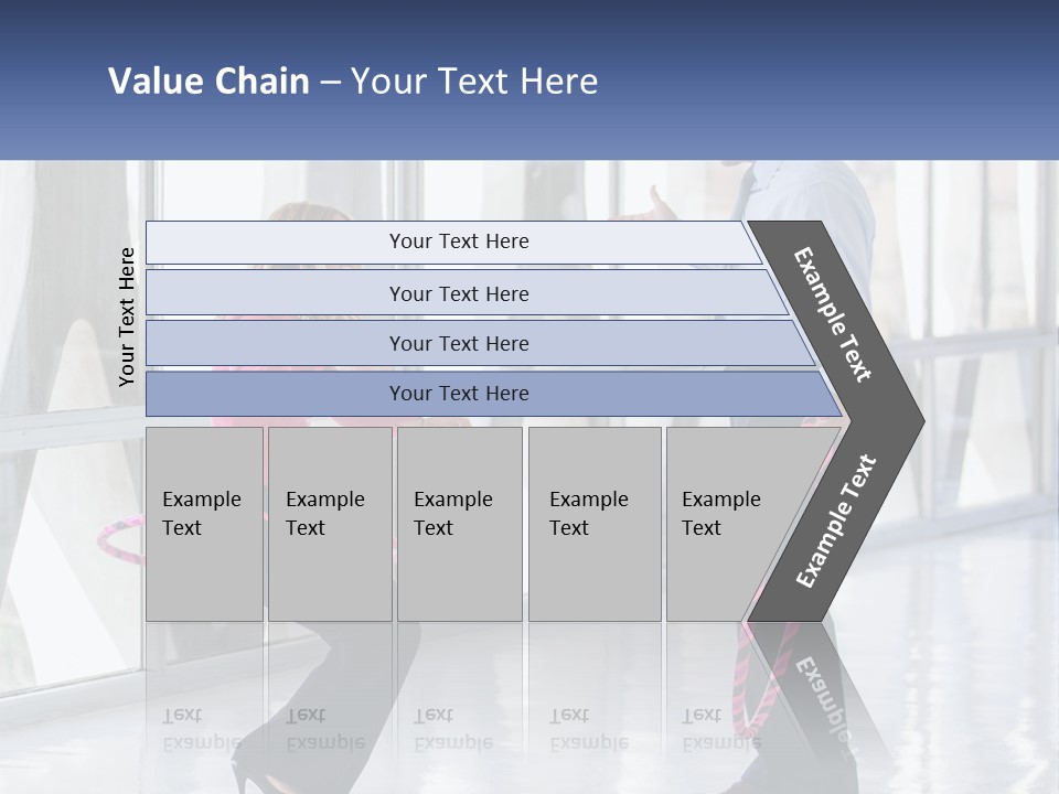 A Man And A Woman Playing With A Rope PowerPoint Template