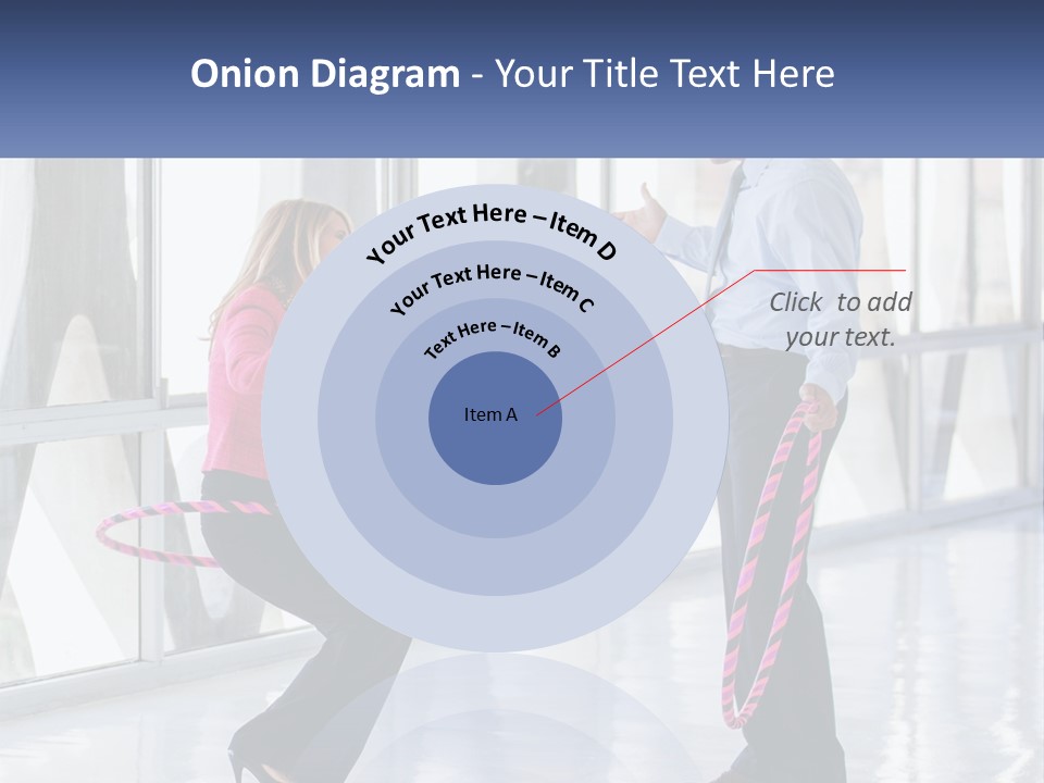 A Man And A Woman Playing With A Rope PowerPoint Template