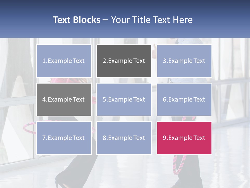 A Man And A Woman Playing With A Rope PowerPoint Template