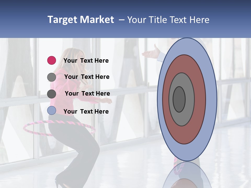 A Man And A Woman Playing With A Rope PowerPoint Template