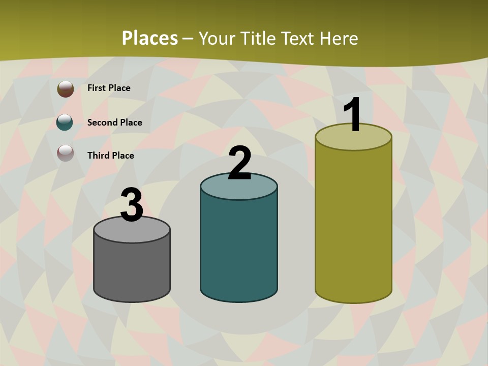 A Colorful Abstract Background With A Black Hole In The Center PowerPoint Template