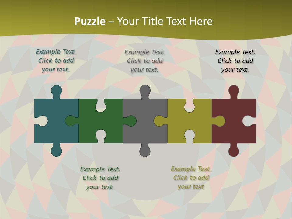 A Colorful Abstract Background With A Black Hole In The Center PowerPoint Template