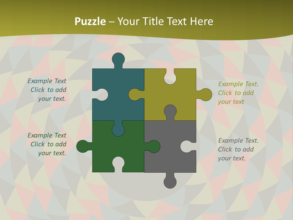 A Colorful Abstract Background With A Black Hole In The Center PowerPoint Template