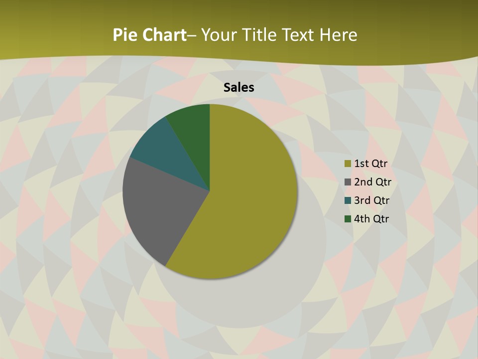 A Colorful Abstract Background With A Black Hole In The Center PowerPoint Template