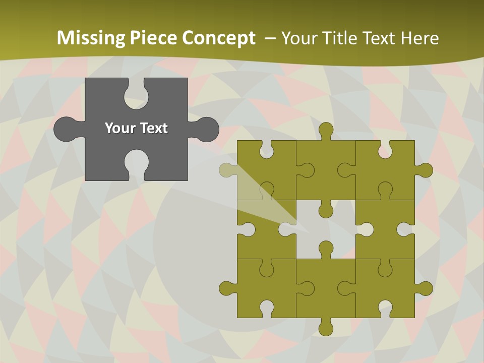 A Colorful Abstract Background With A Black Hole In The Center PowerPoint Template