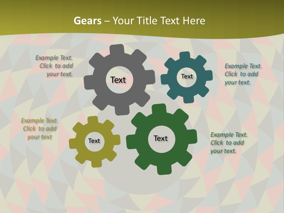 A Colorful Abstract Background With A Black Hole In The Center PowerPoint Template