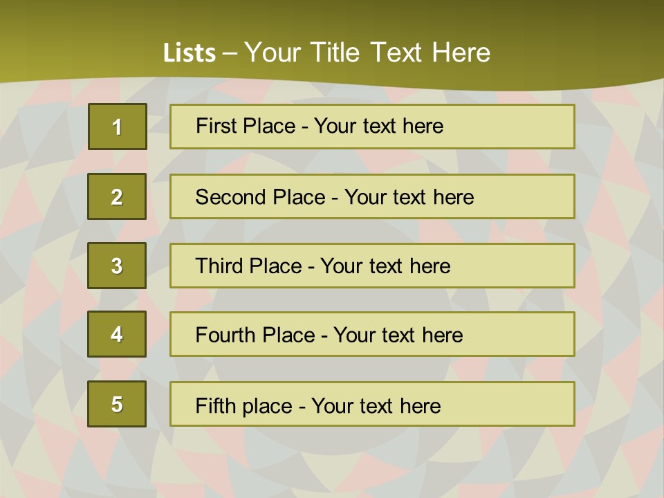 A Colorful Abstract Background With A Black Hole In The Center PowerPoint Template