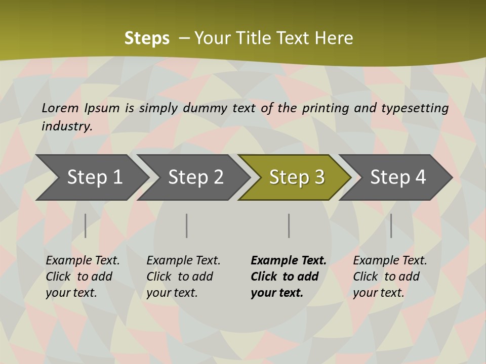 A Colorful Abstract Background With A Black Hole In The Center PowerPoint Template