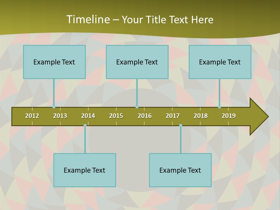 A Colorful Abstract Background With A Black Hole In The Center PowerPoint Template