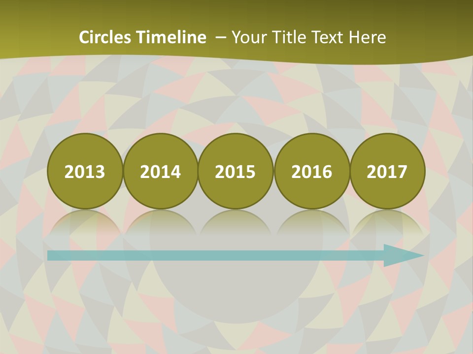 A Colorful Abstract Background With A Black Hole In The Center PowerPoint Template