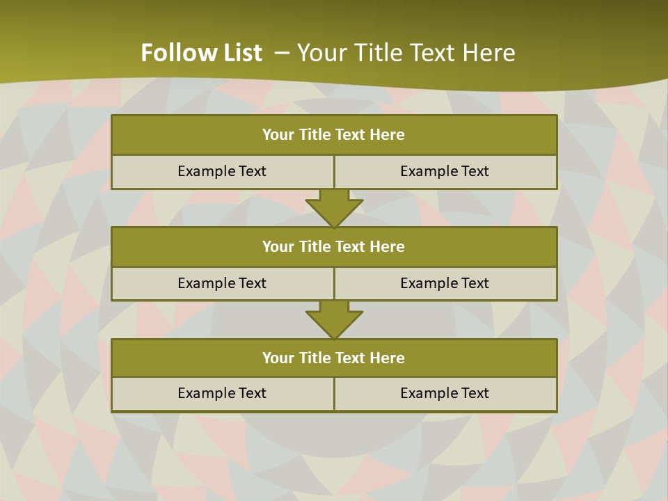 A Colorful Abstract Background With A Black Hole In The Center PowerPoint Template