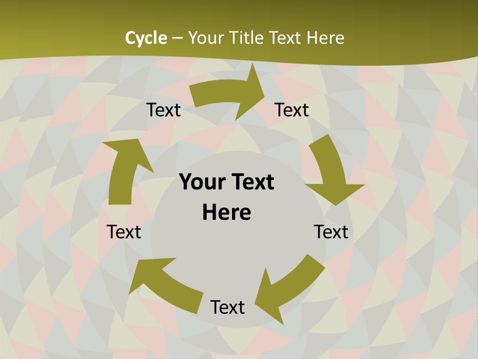A Colorful Abstract Background With A Black Hole In The Center PowerPoint Template