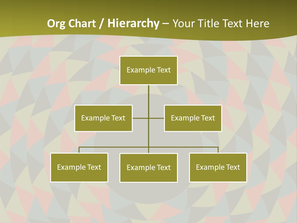 A Colorful Abstract Background With A Black Hole In The Center PowerPoint Template