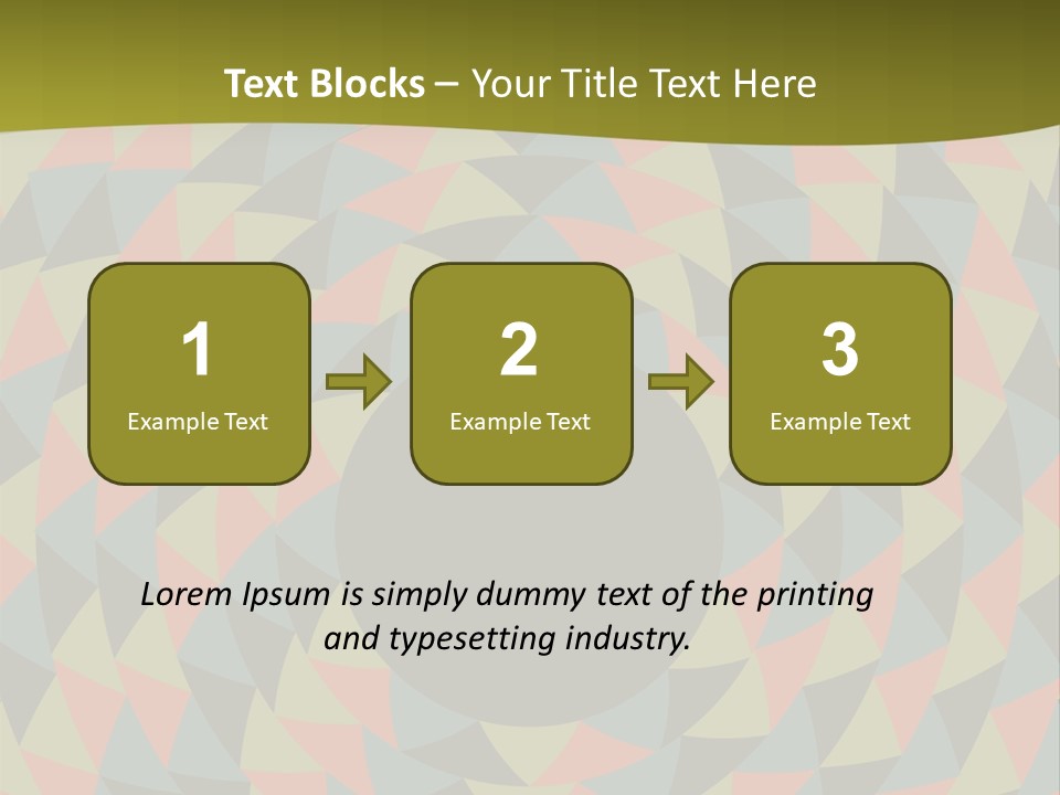 A Colorful Abstract Background With A Black Hole In The Center PowerPoint Template