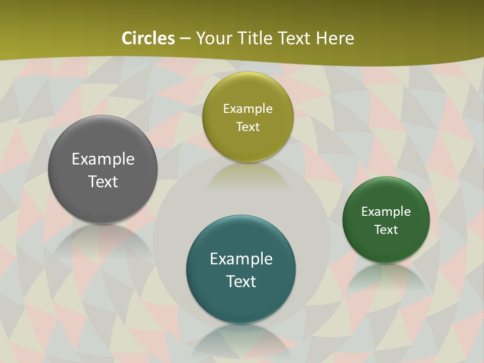 A Colorful Abstract Background With A Black Hole In The Center PowerPoint Template