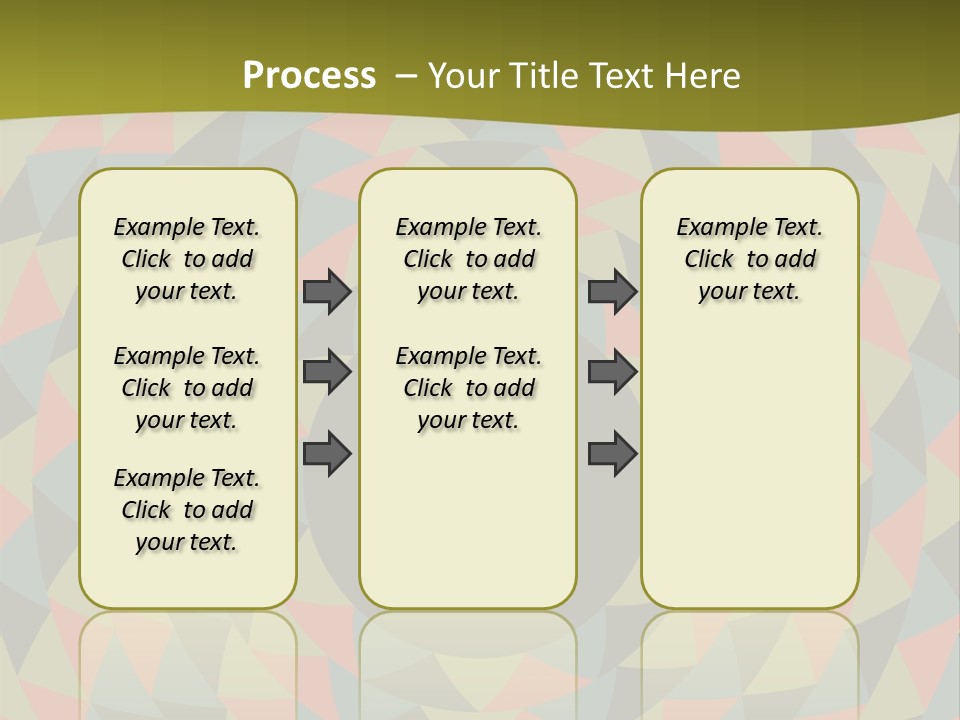 A Colorful Abstract Background With A Black Hole In The Center PowerPoint Template