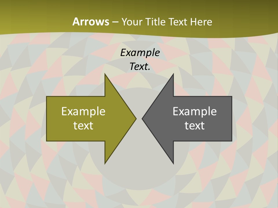 A Colorful Abstract Background With A Black Hole In The Center PowerPoint Template