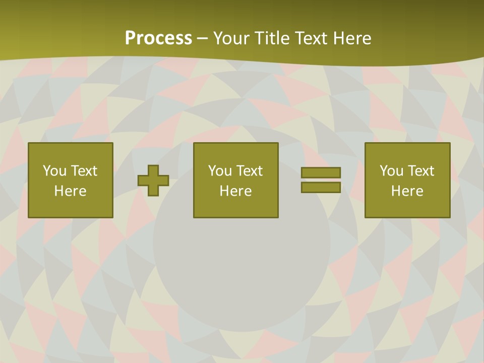 A Colorful Abstract Background With A Black Hole In The Center PowerPoint Template
