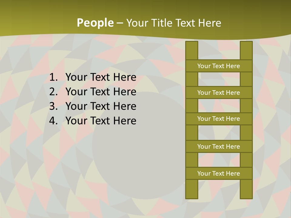 A Colorful Abstract Background With A Black Hole In The Center PowerPoint Template