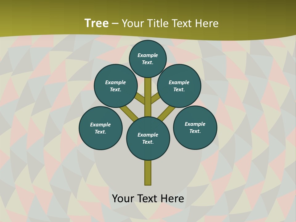 A Colorful Abstract Background With A Black Hole In The Center PowerPoint Template