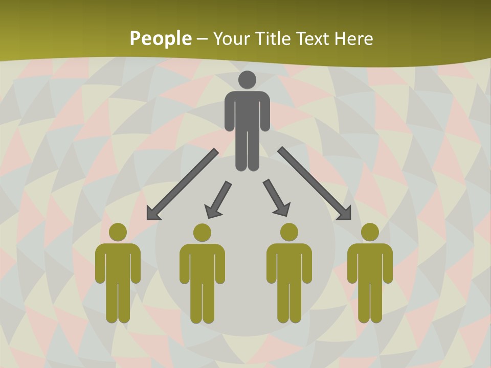 A Colorful Abstract Background With A Black Hole In The Center PowerPoint Template