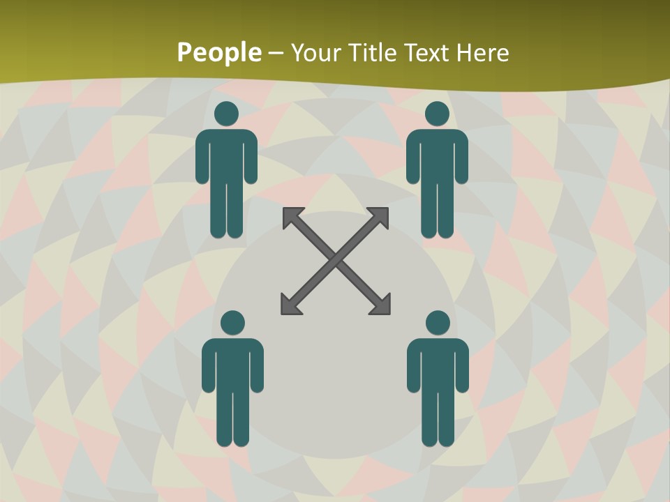 A Colorful Abstract Background With A Black Hole In The Center PowerPoint Template