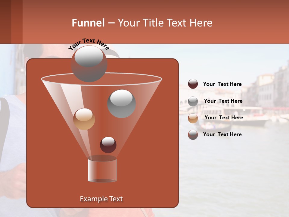 A Man And Woman Holding A Map In Front Of A Body Of Water PowerPoint Template