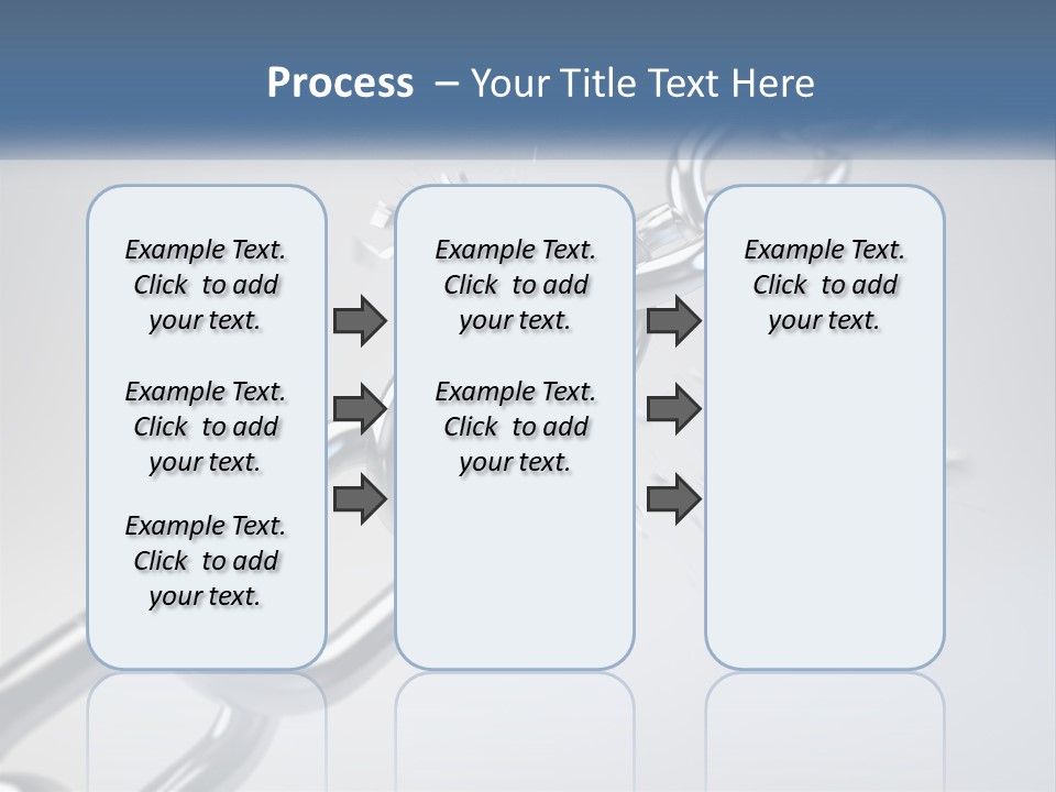 A Chain That Is Connected To A Piece Of Paper PowerPoint Template
