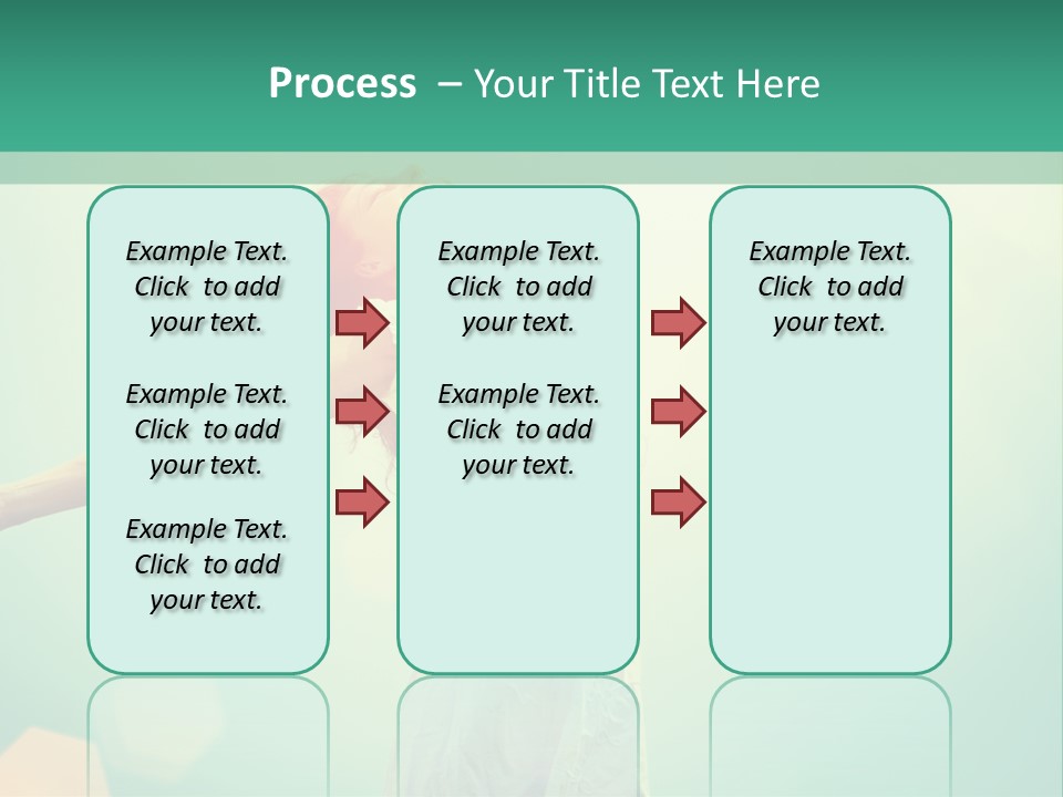 A Woman In A White Dress Is Holding Her Arms Out In The Air PowerPoint Template