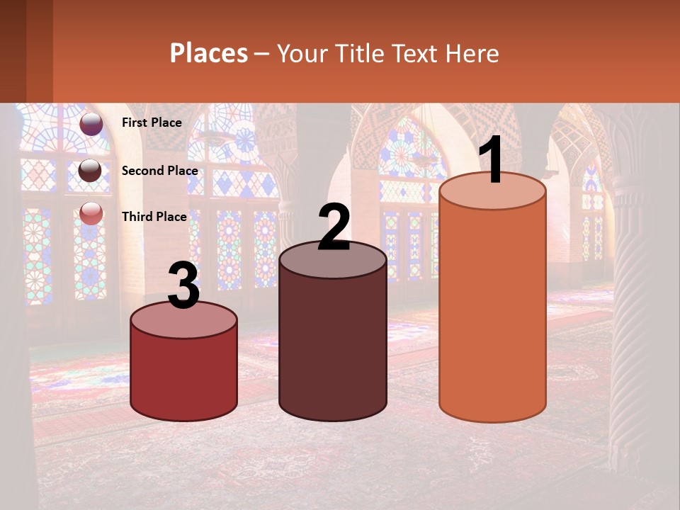 A Large Room Filled With Lots Of Windows PowerPoint Template