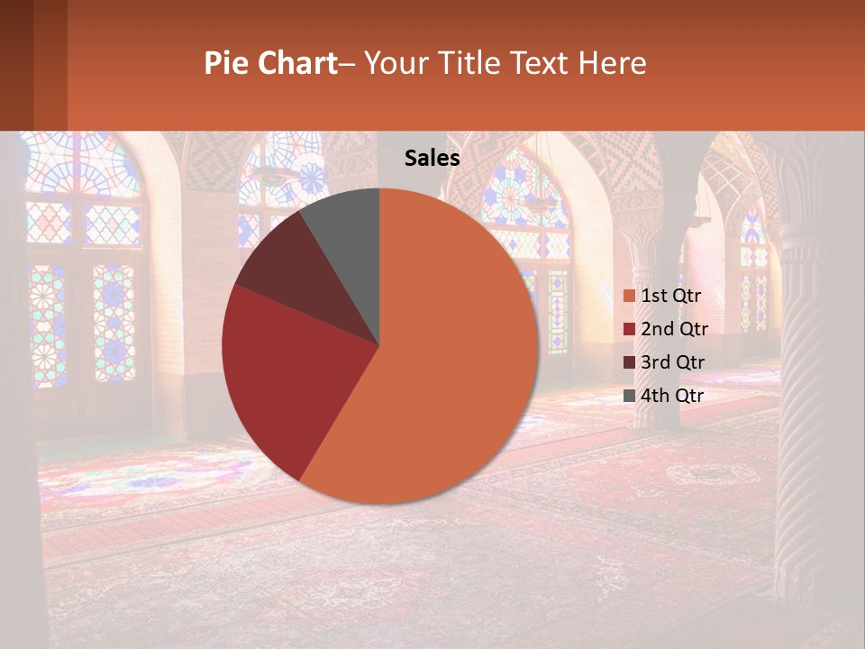 A Large Room Filled With Lots Of Windows PowerPoint Template