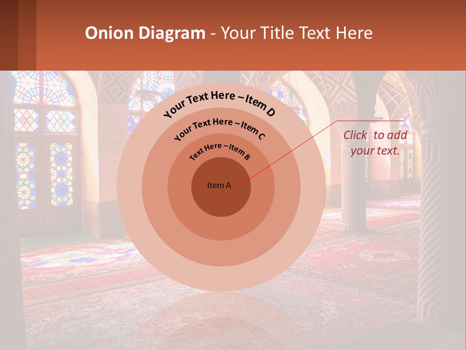 A Large Room Filled With Lots Of Windows PowerPoint Template