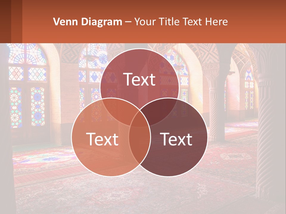 A Large Room Filled With Lots Of Windows PowerPoint Template