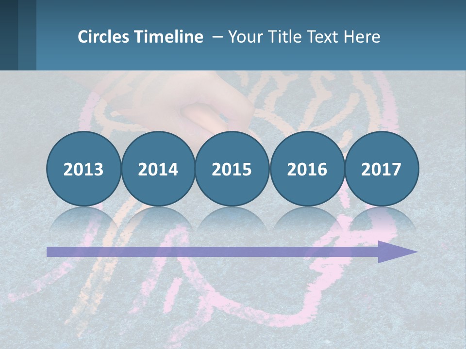 A Child's Hand Touching A Pink Brain On A Blue Carpet PowerPoint Template