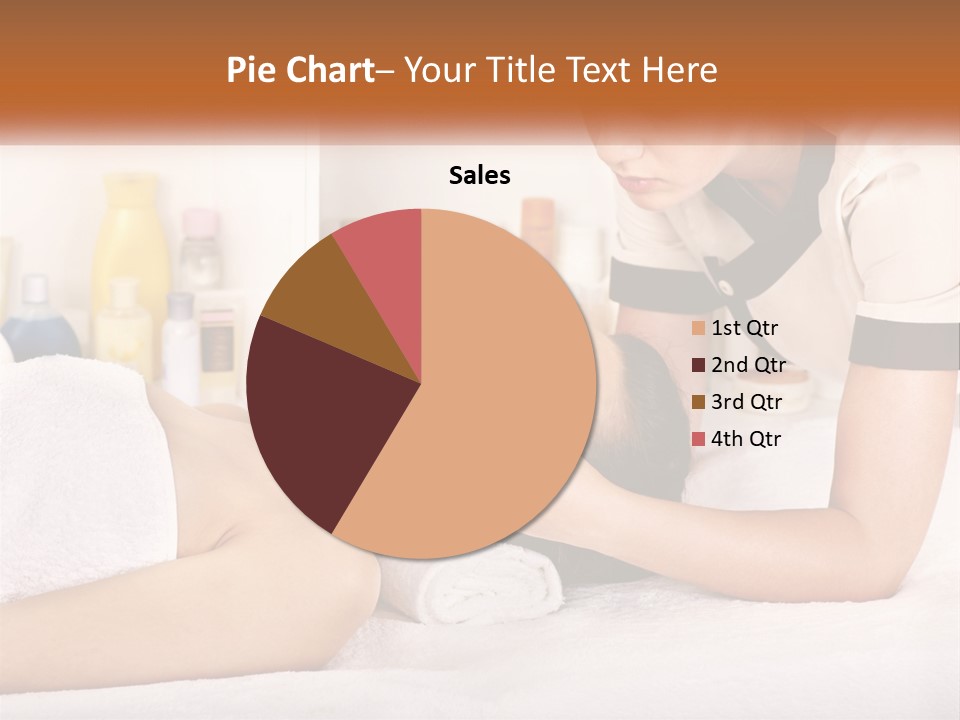 A Woman Getting A Facial Massage From A Man PowerPoint Template