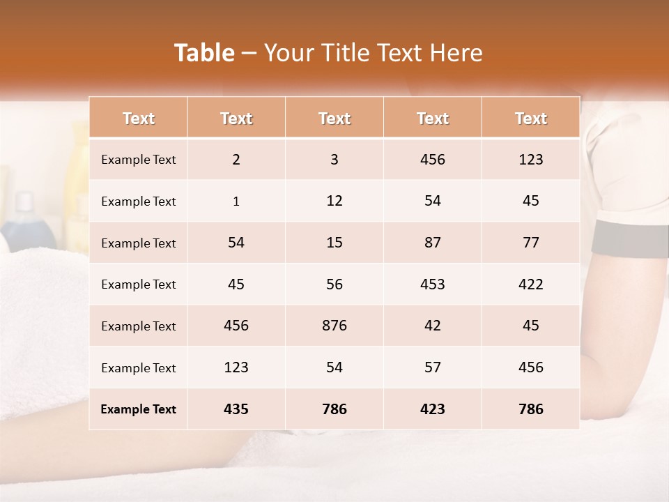A Woman Getting A Facial Massage From A Man PowerPoint Template