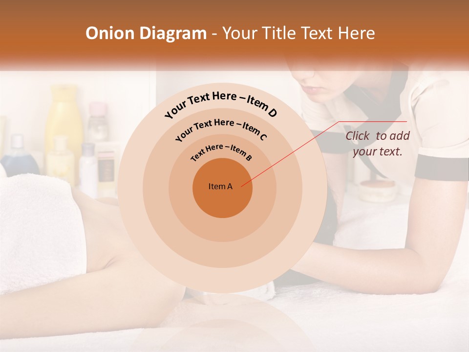 A Woman Getting A Facial Massage From A Man PowerPoint Template