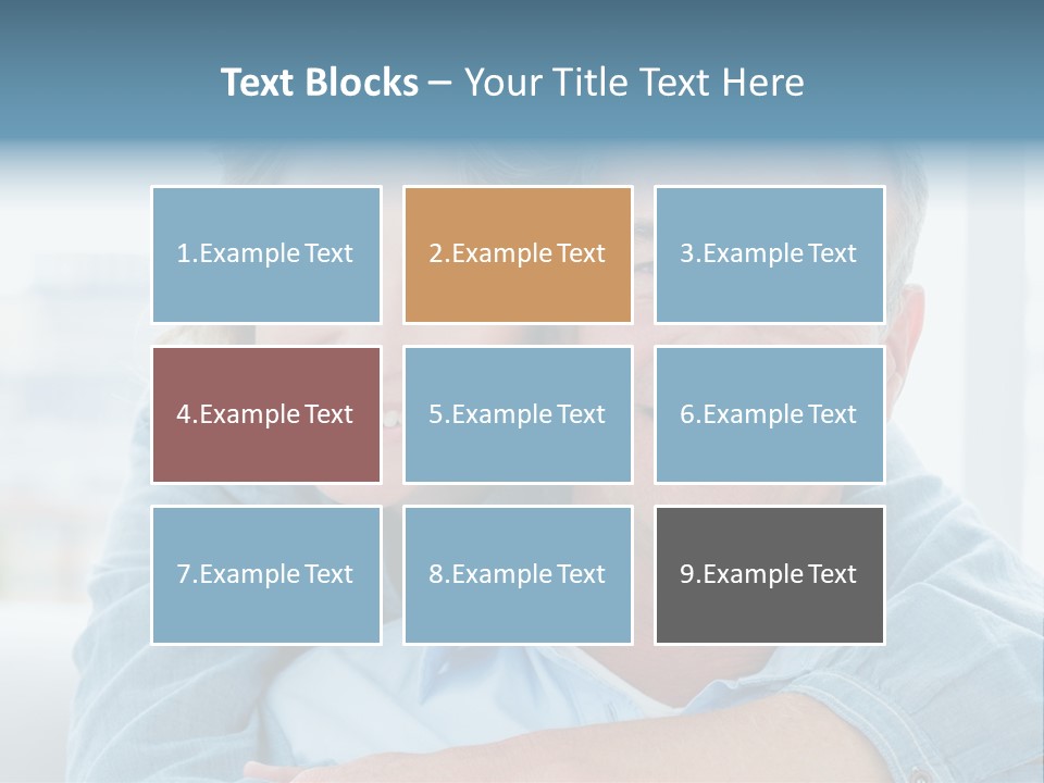 A Man And Woman Are Smiling For The Camera PowerPoint Template