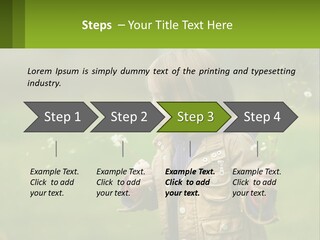 A Little Girl Blowing A Dandelion In A Field PowerPoint Template