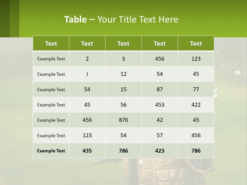A Little Girl Blowing A Dandelion In A Field PowerPoint Template