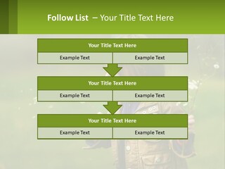 A Little Girl Blowing A Dandelion In A Field PowerPoint Template