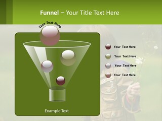 A Little Girl Blowing A Dandelion In A Field PowerPoint Template