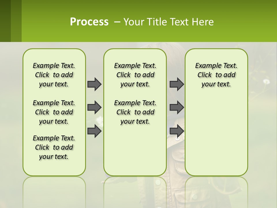 A Little Girl Blowing A Dandelion In A Field PowerPoint Template