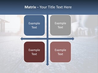 A Group Of People Walking Down A Sidewalk PowerPoint Template